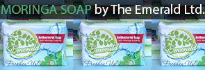 Moringa Soap, by The Emerald Ltd.